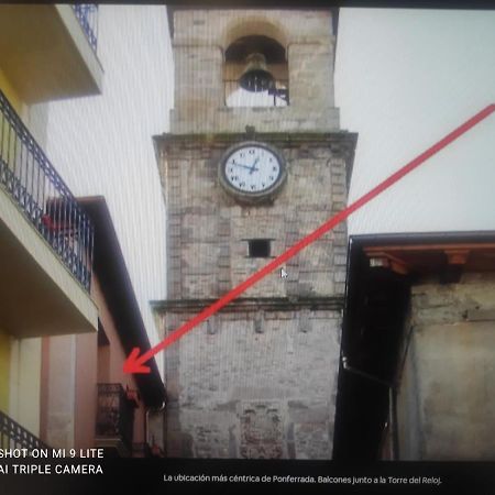 La Torre Del Reloj Lägenhet Ponferrada Exteriör bild